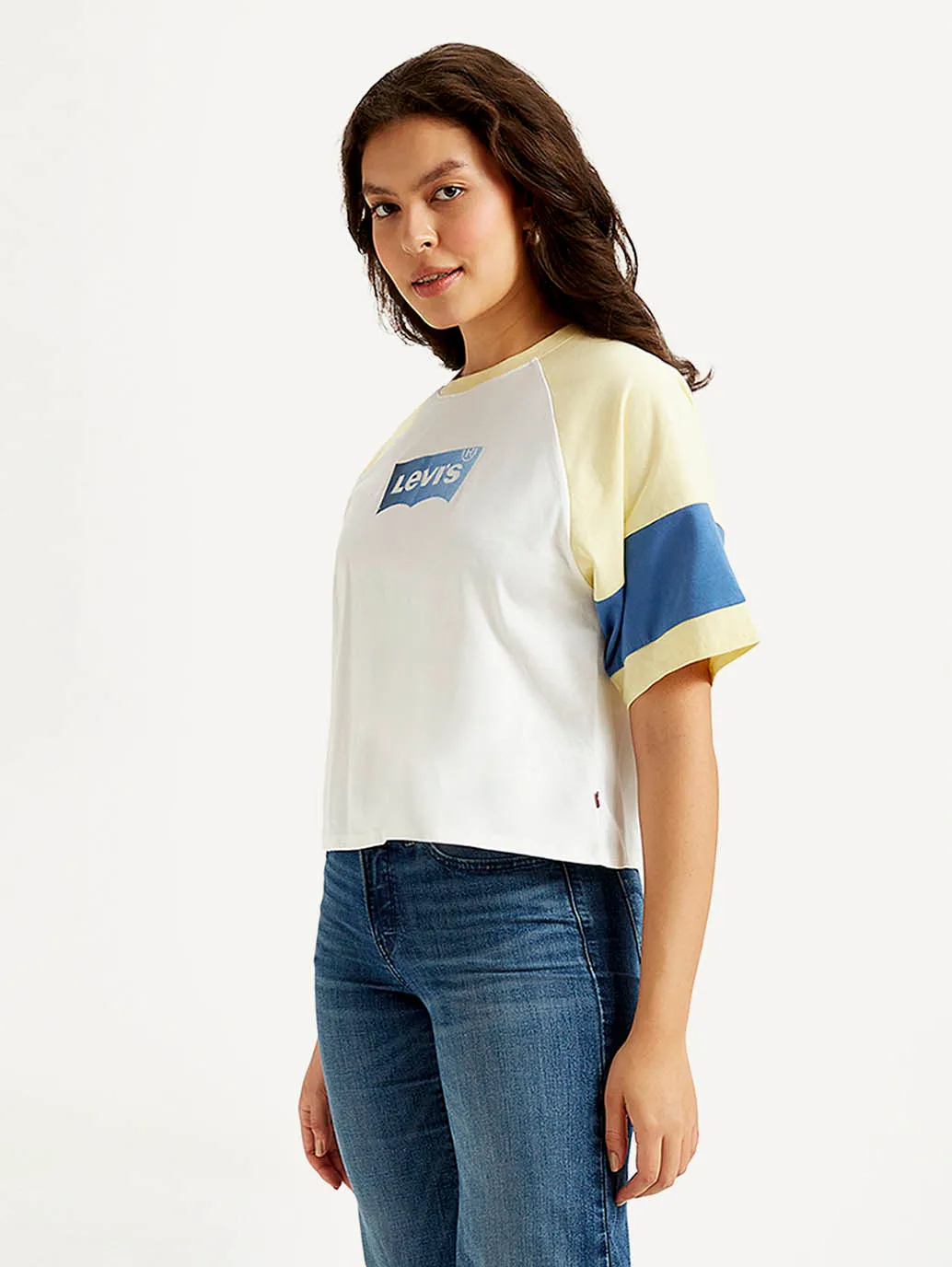Women's Colorblock Relaxed Fit T-shirt