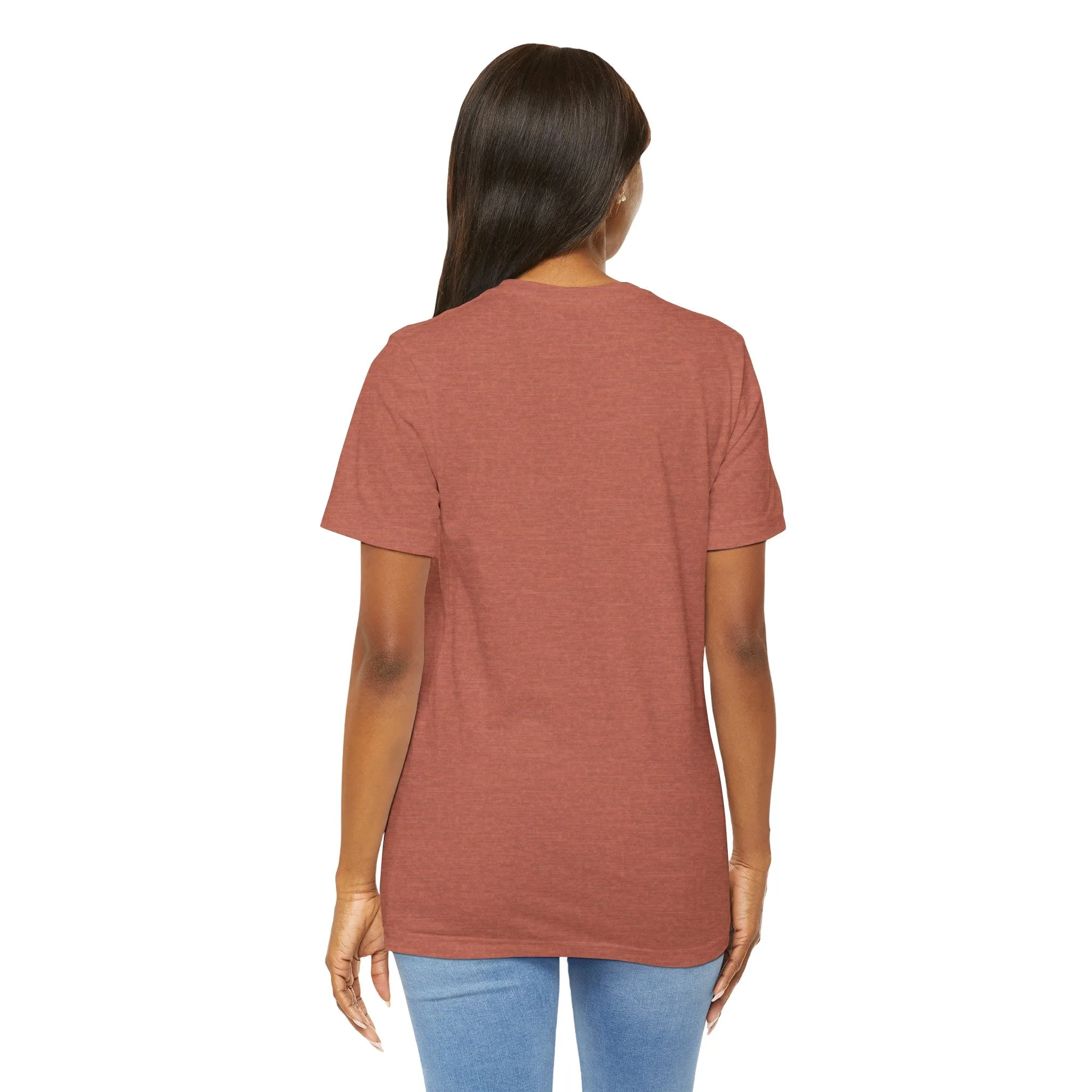 Womens Heather Clay T Shirts Premium Casual Short Sleeve Shirts Oversized Tops