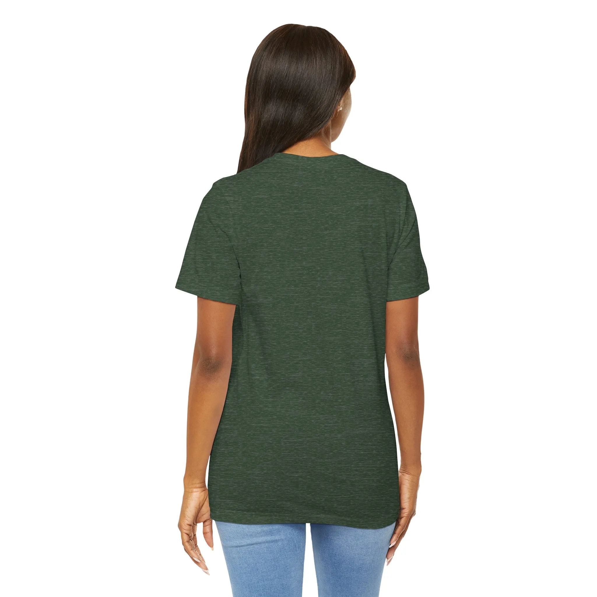 Womens Heather Forest T Shirts Premium Casual Short Sleeve Shirts Oversized Tops