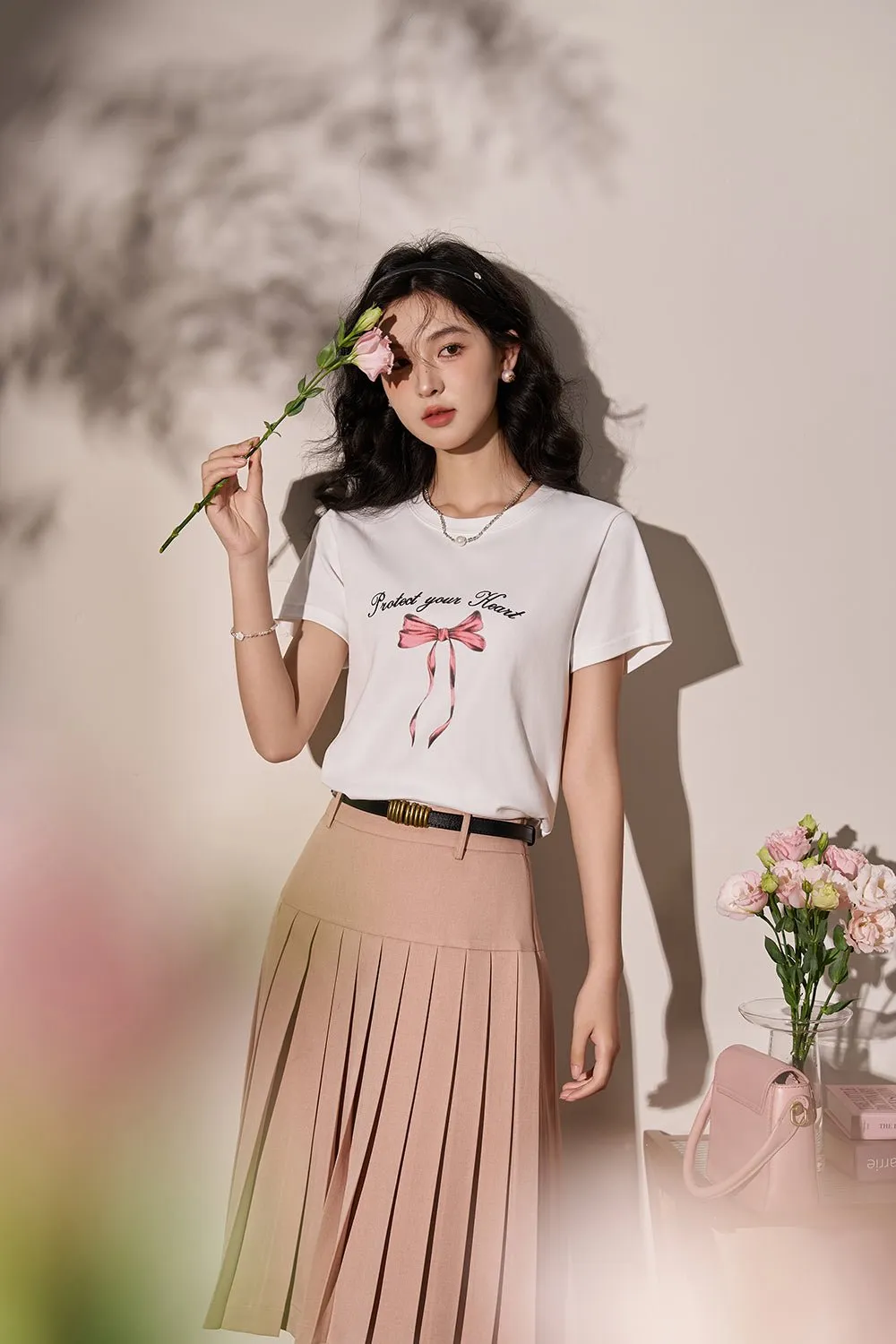 Women's Letter Print T-shirt