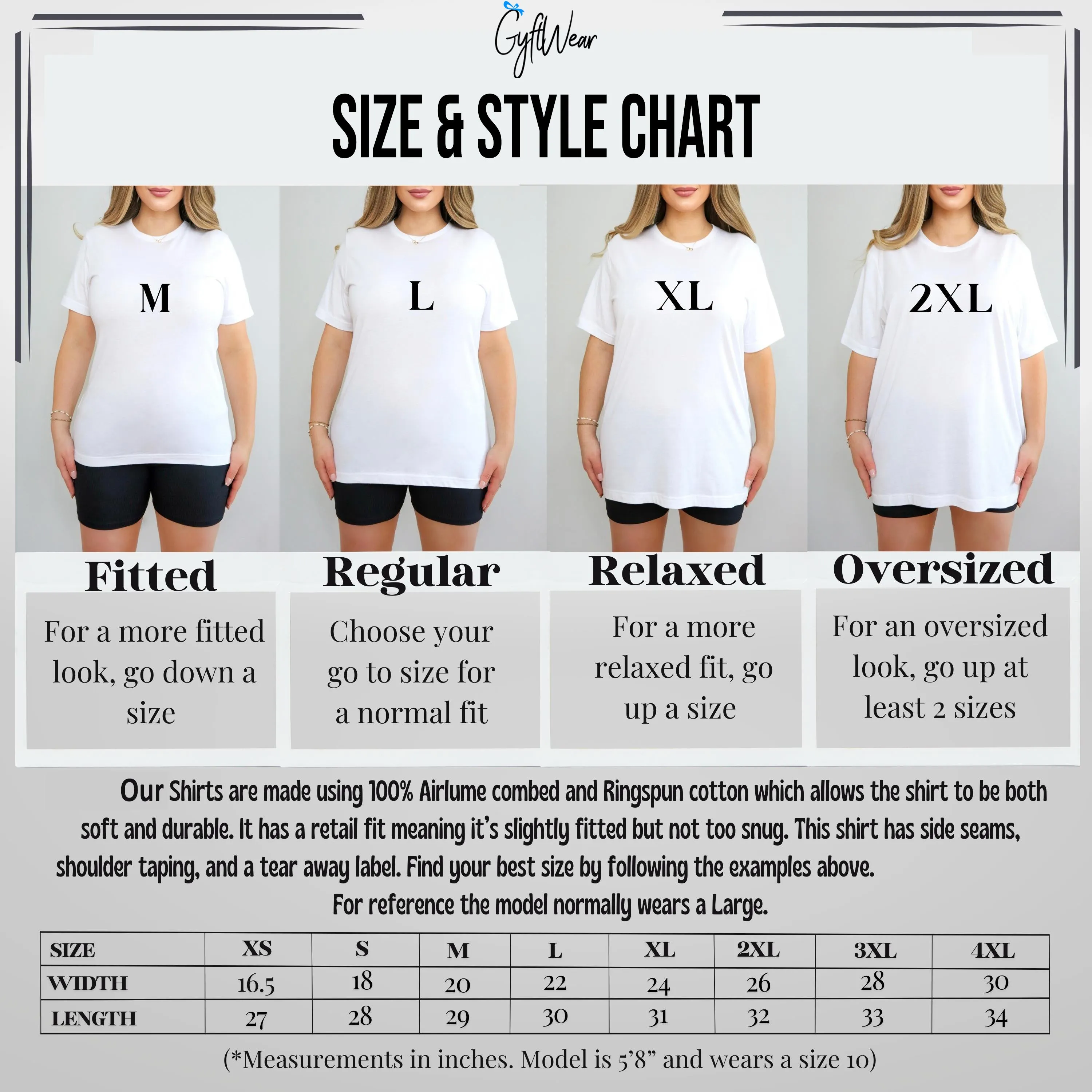 Womens Light Blue T Shirts Premium Casual Short Sleeve Shirts Oversized Tops