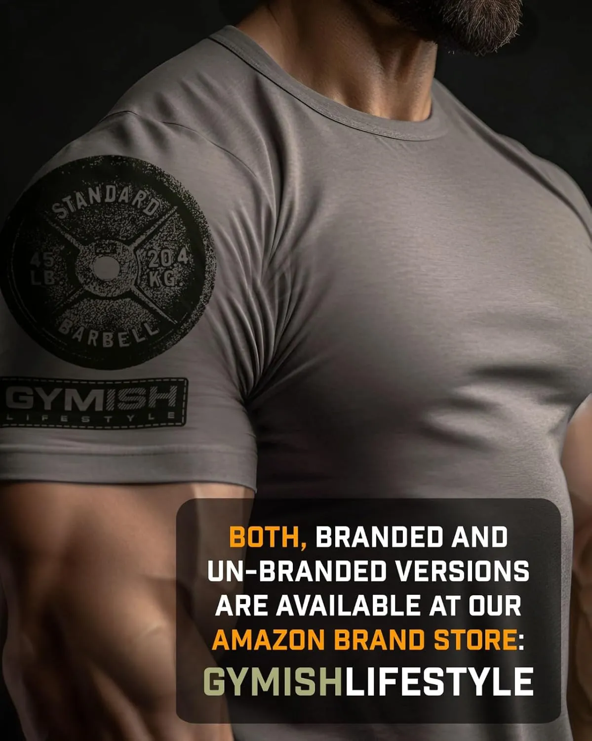 Workout Shirts for Men, Gym Skull Men's T-Shirt, Weightlifting Funny Tee Shirts