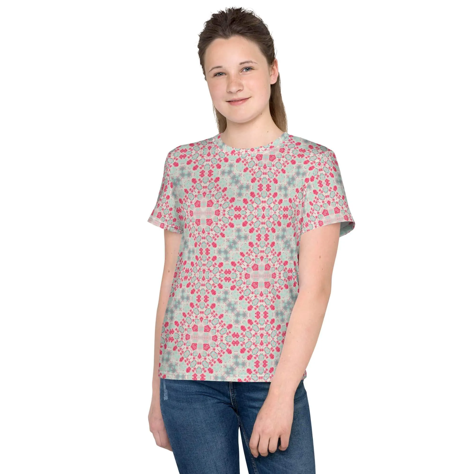 Youth Crew Neck T-Shirt, Jersey